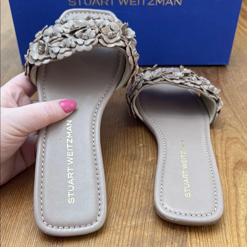 Stuart Weitzman Meadow Slide Sandal - Picture 3 of 11